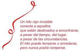 Leyenda del hilo rojo